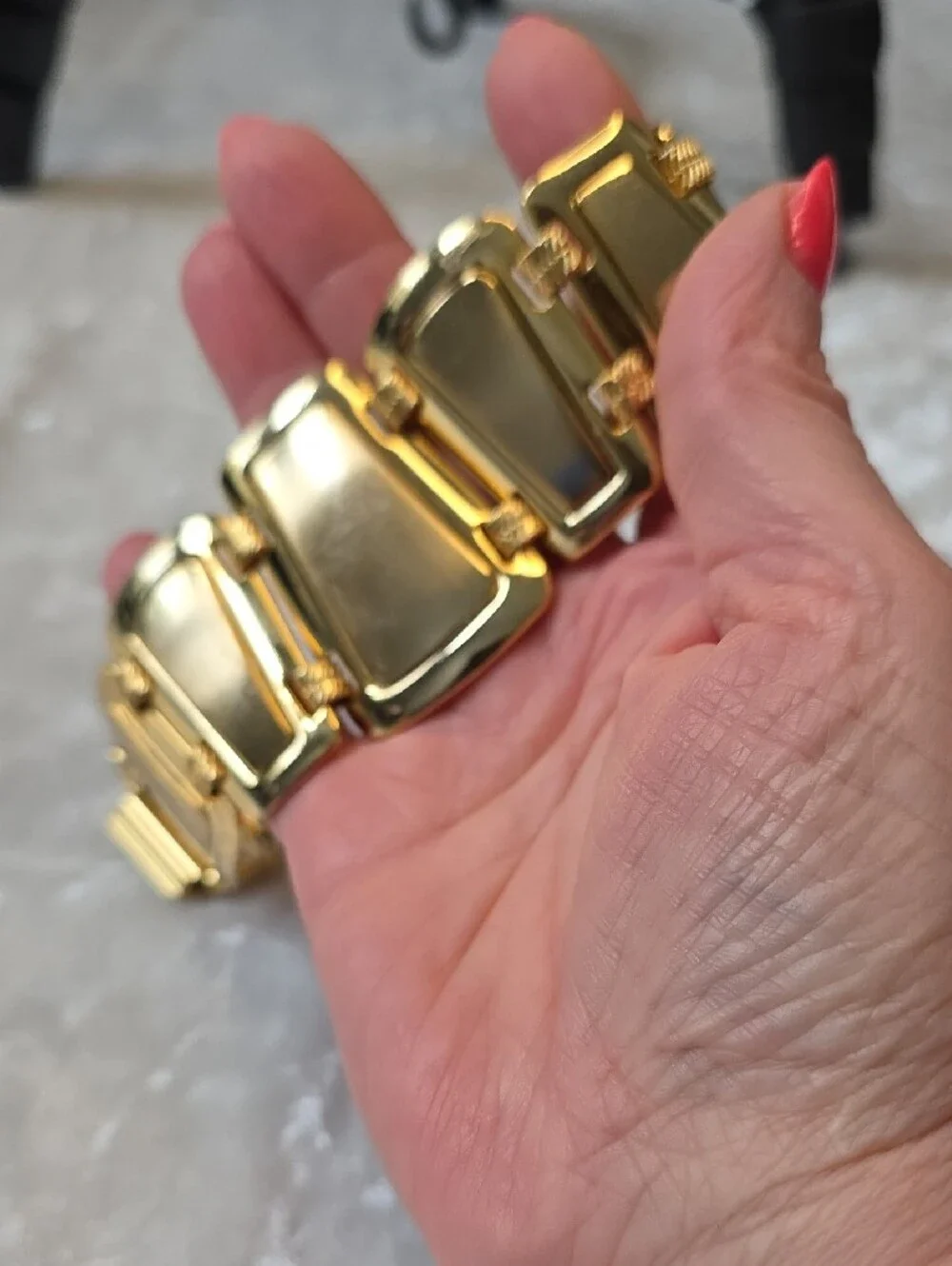 Brighton Trendoro Bold Armor-like Statement Bracelet